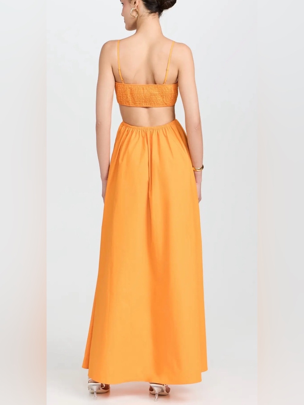 Susana Monaco Poplin cutout open back dress - Picture 8 of 9
